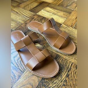 Brown Madewell Summer Sandals Size 7